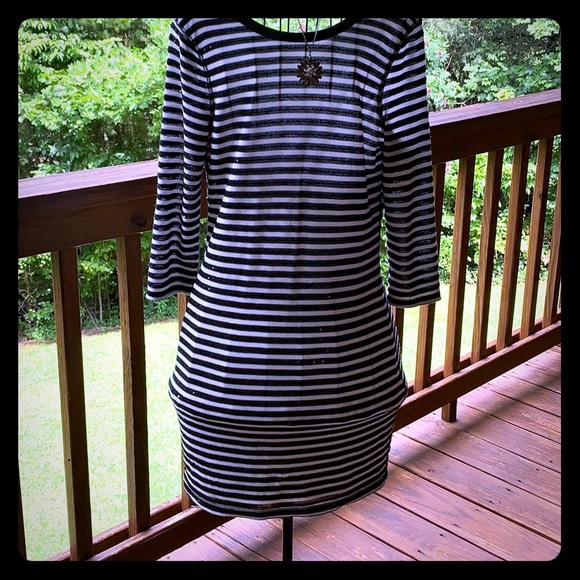 Express Midi Sequined Dress - Picture 1 of 7